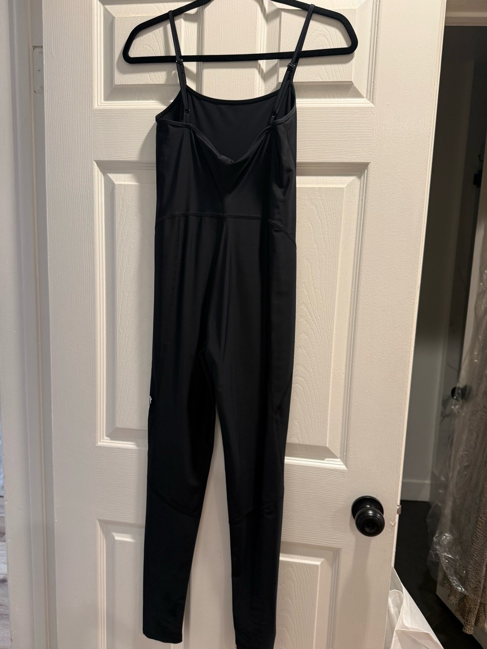 Balenciaga Logo Printed Spaghetti Strap Jumpsuit - Picture 3 of 5